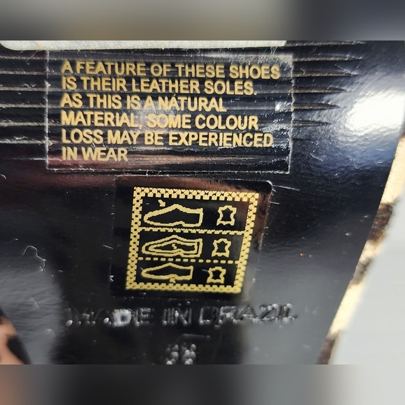 TOP SHOP UNIQUE Vintage Women Ankle Boots Size 7 Natural Material Zip Leather - Picture 8 of 12